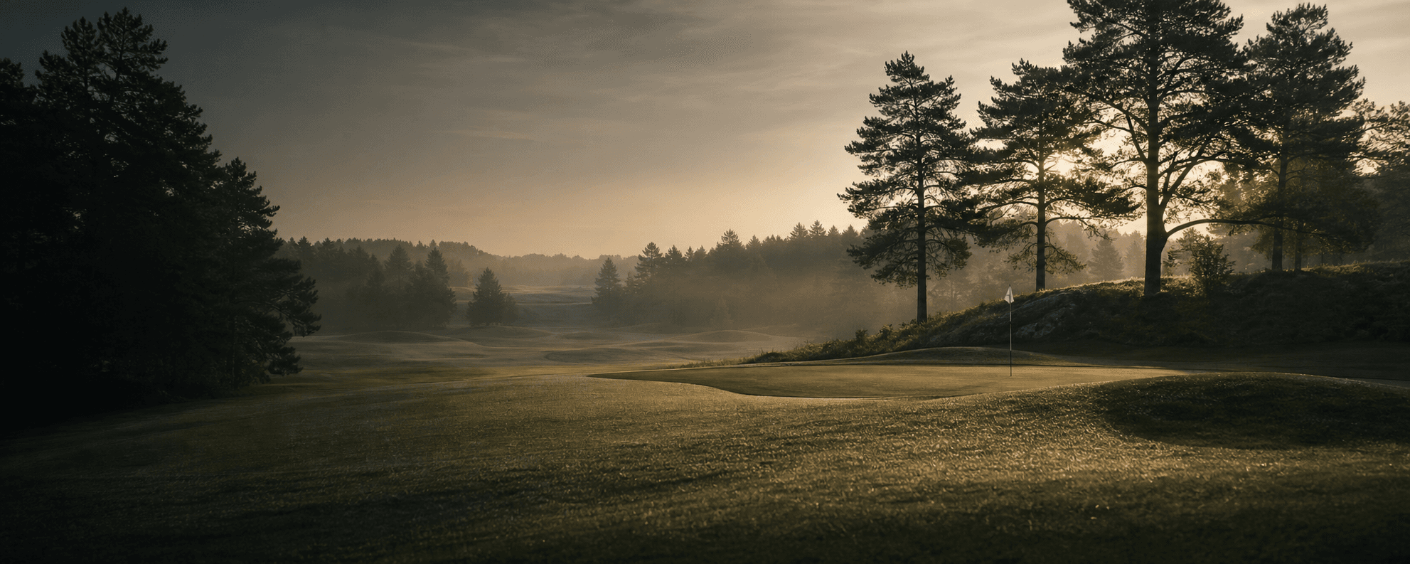 Golfbane i morgendis